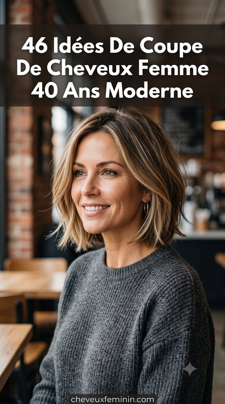 46 Idées De Coupe De Cheveux Femme 40 Ans Moderne