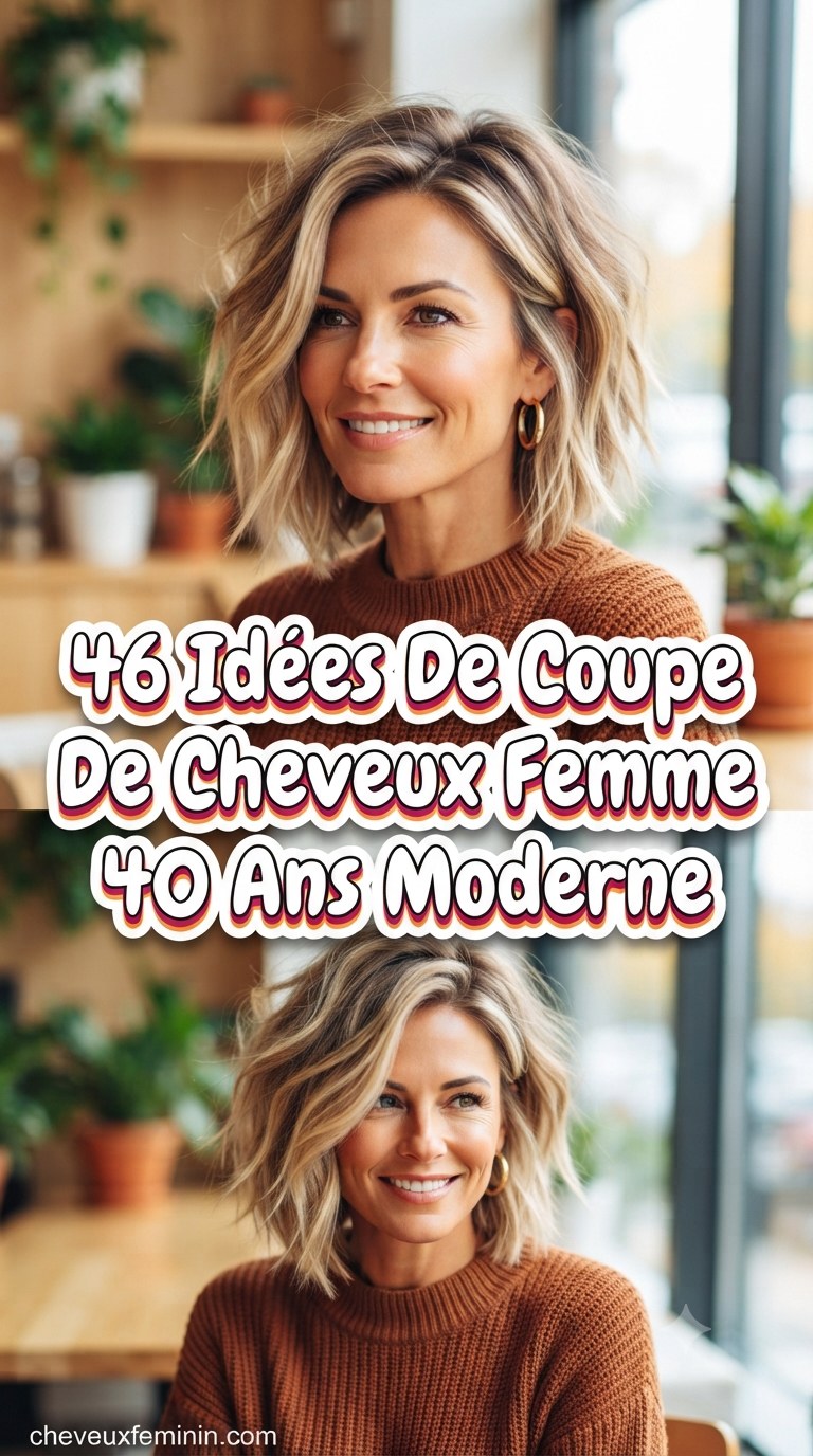 46 Idées De Coupe De Cheveux Femme 40 Ans Moderne