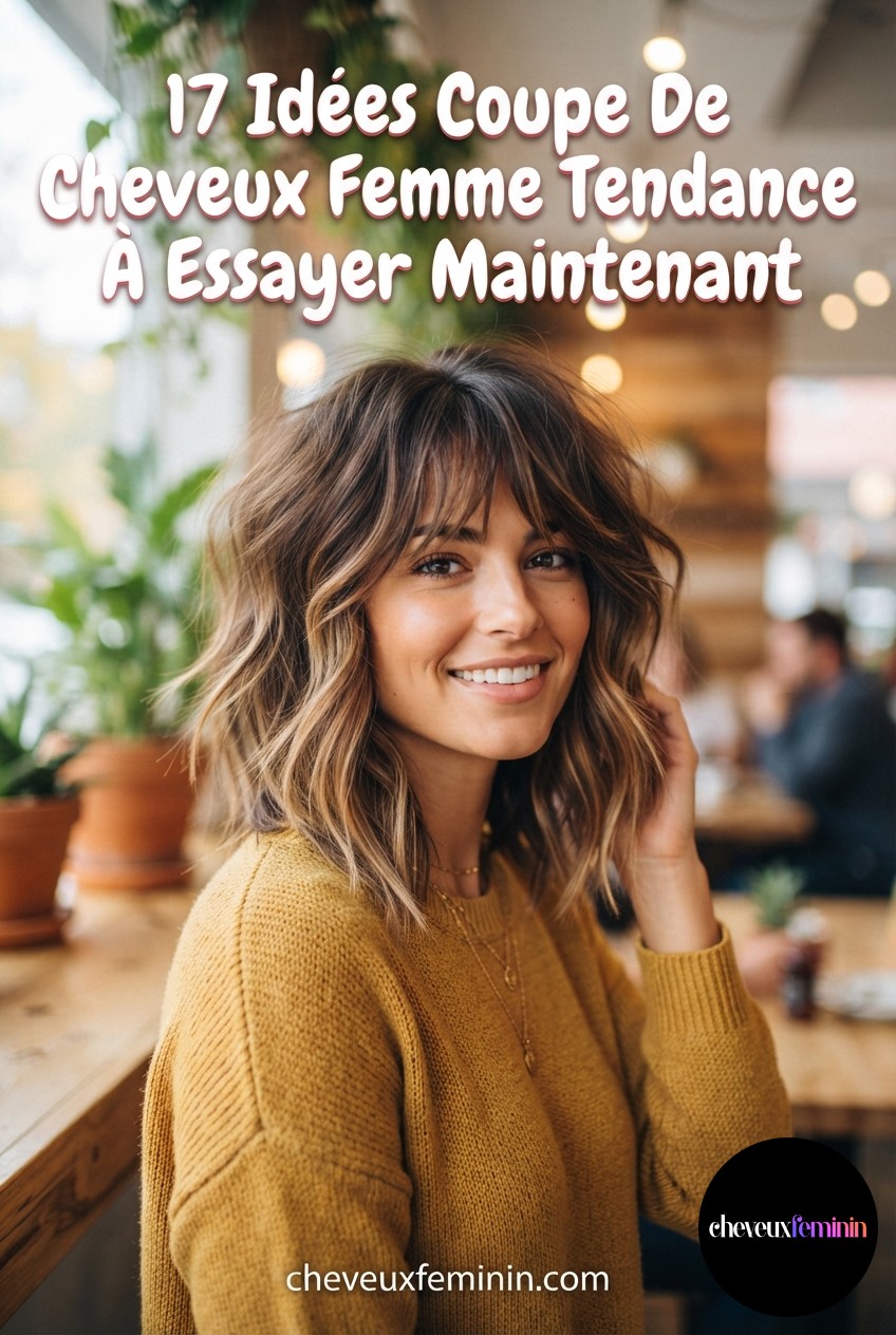17 Idées Coupe De Cheveux Femme Tendance À Essayer Maintenant