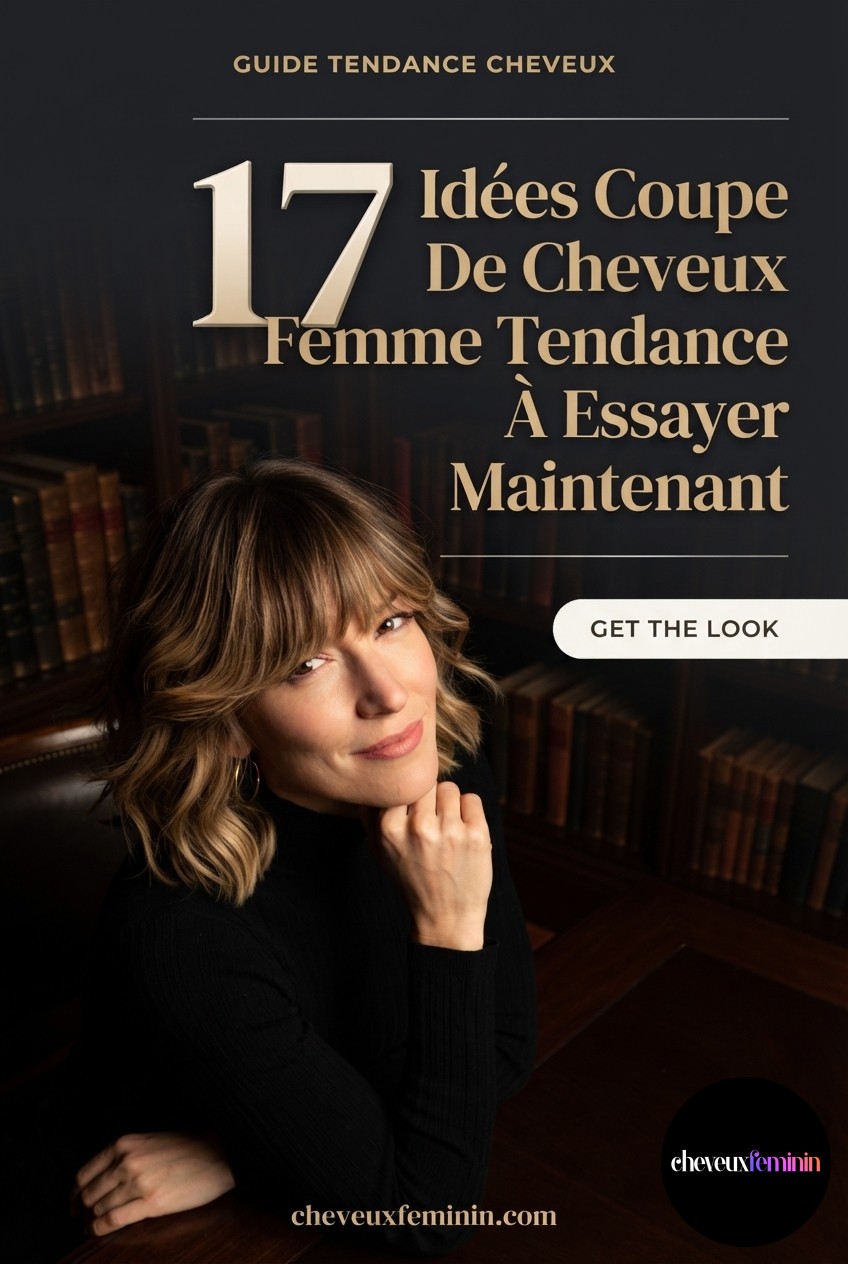 17 Idées Coupe De Cheveux Femme Tendance À Essayer Maintenant