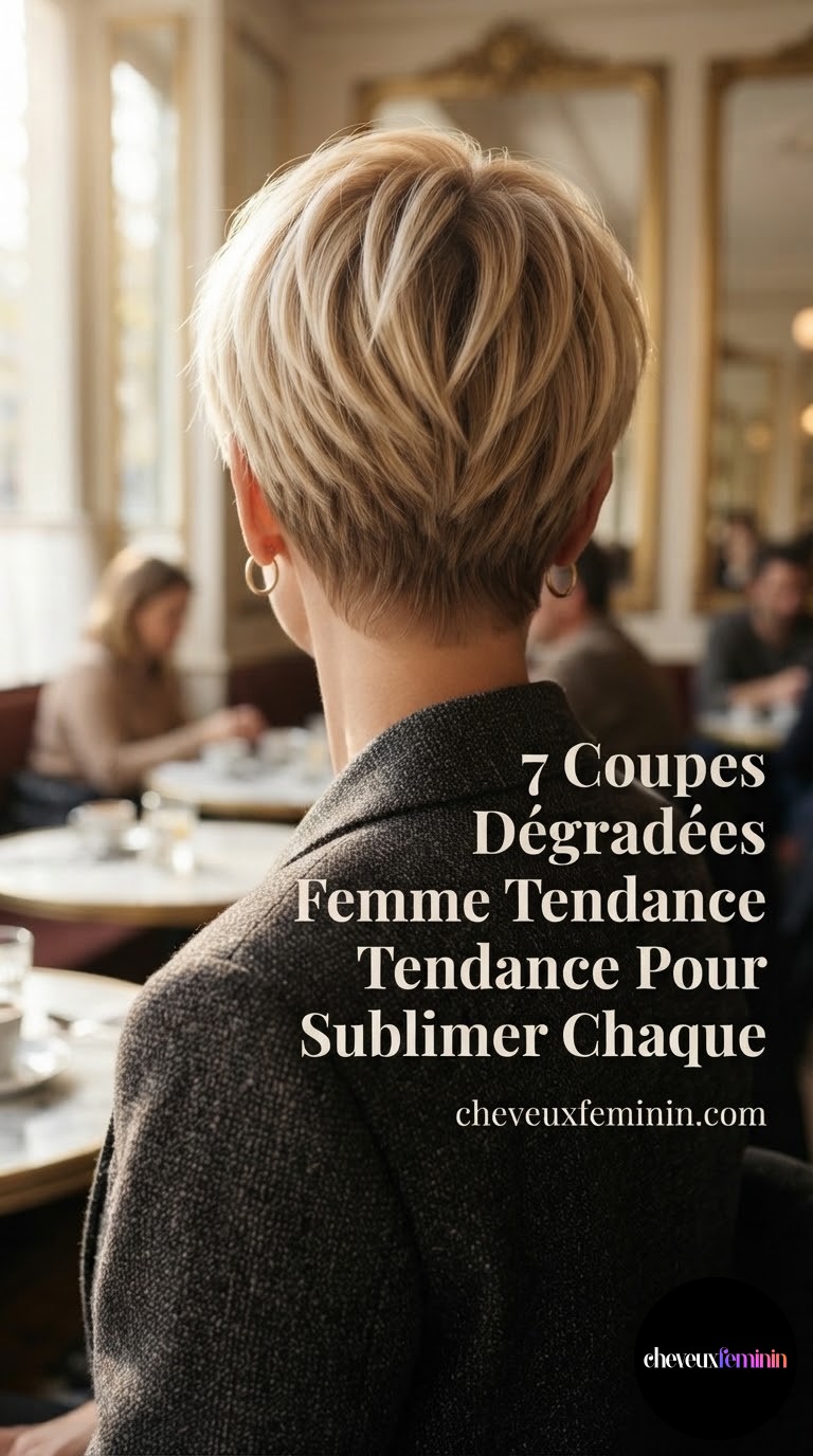7 Coupes Dégradées Femme Tendance Pour Sublimer Chaque