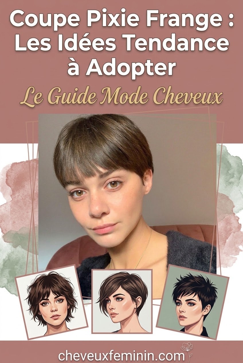 Coupe Pixie Frange : Les Idées Tendance à Adopter