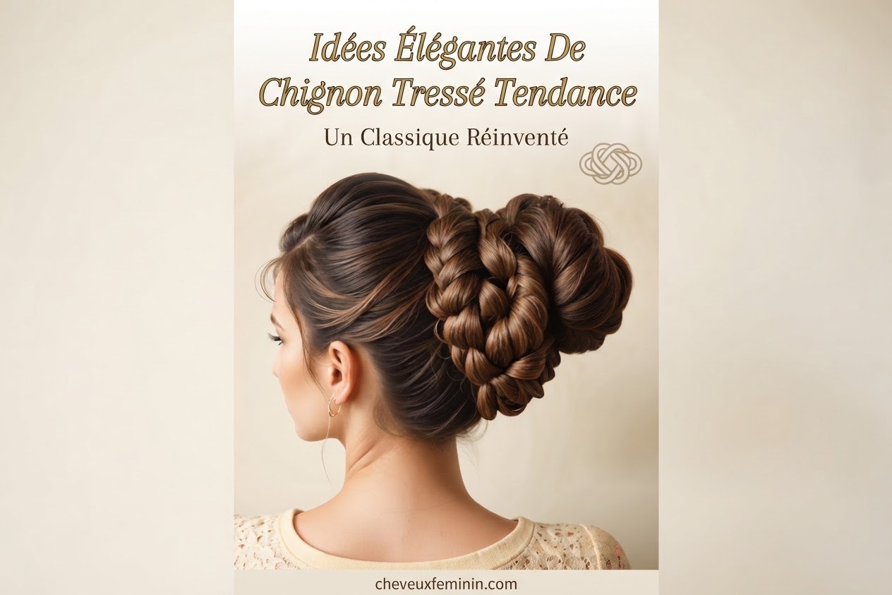 Idées Élégantes De Chignon Tressé Tendance