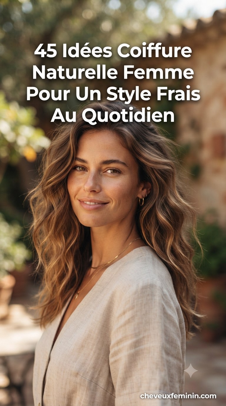 45 Idées Coiffure Naturelle Femme Pour Un Style Frais Au Quotidien