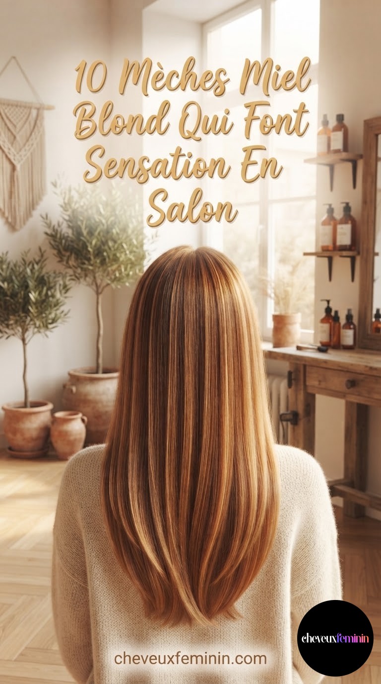 10 Mèches Miel Blond Qui Font Sensation En Salon