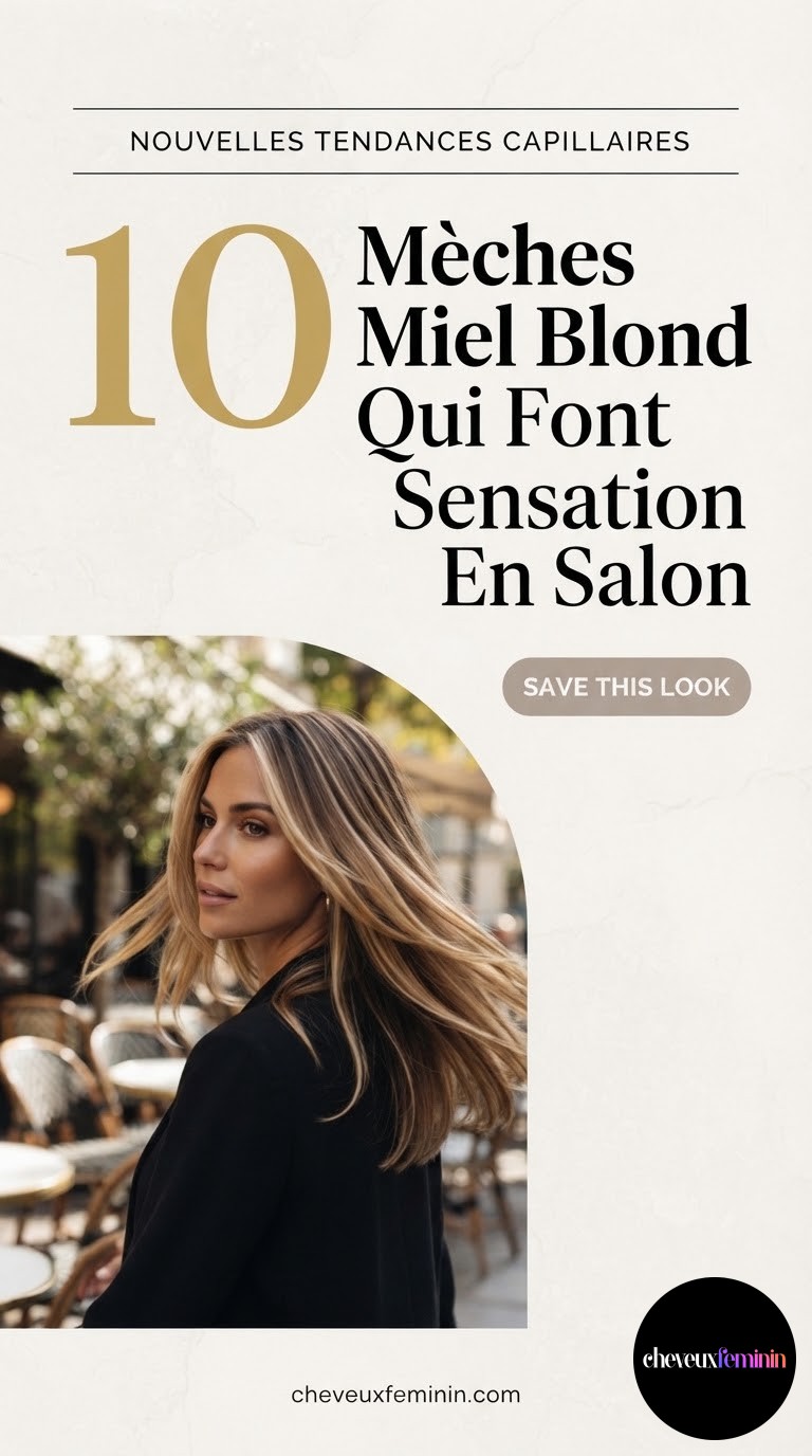 10 Mèches Miel Blond Qui Font Sensation En Salon