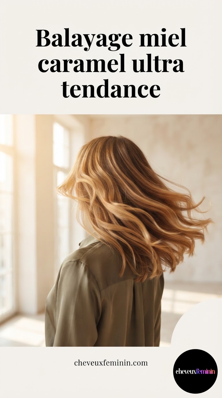 Balayage miel caramel ultra tendance