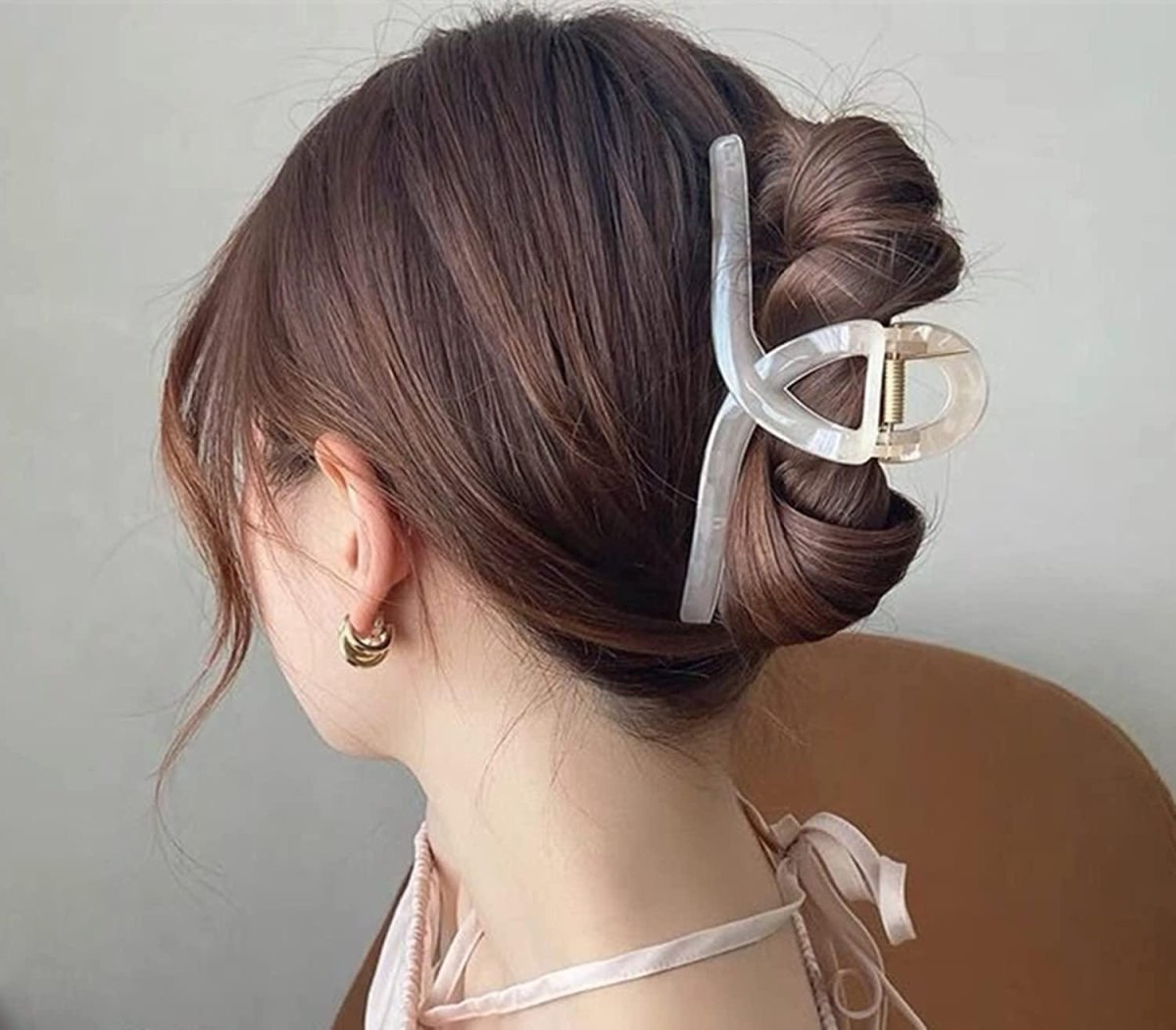 Pince crabe transparente minimaliste