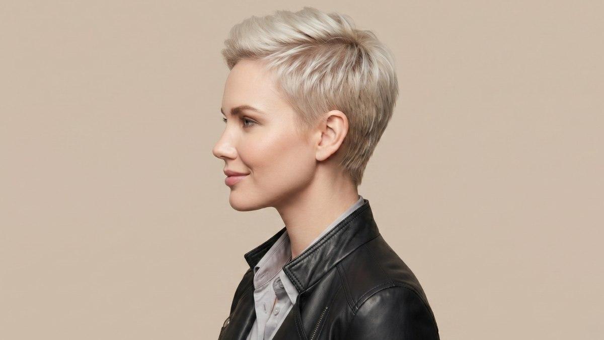 Pixie côtés courts nuque dégagée
