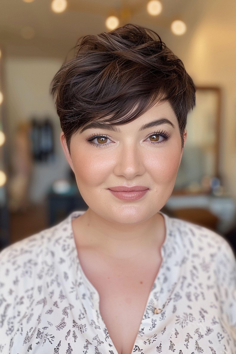 Pixie cut naturelle entretien facile