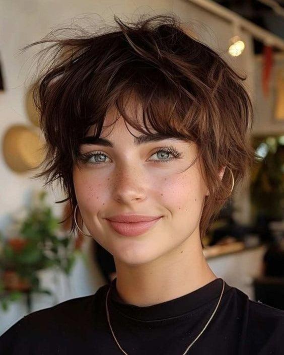 Pixie shag frange rideau
