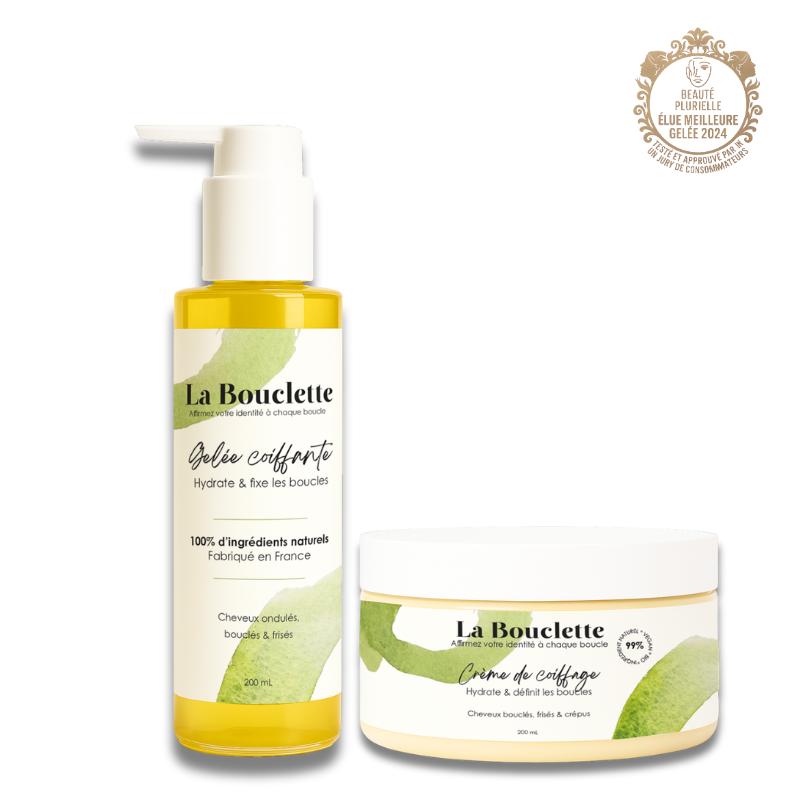 Produits coiffants cheveux bouclés