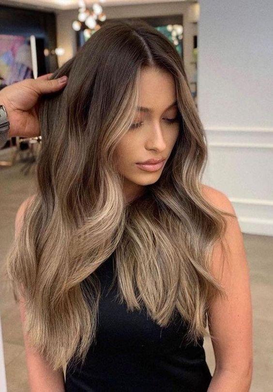 Transition balayage harmonieuse