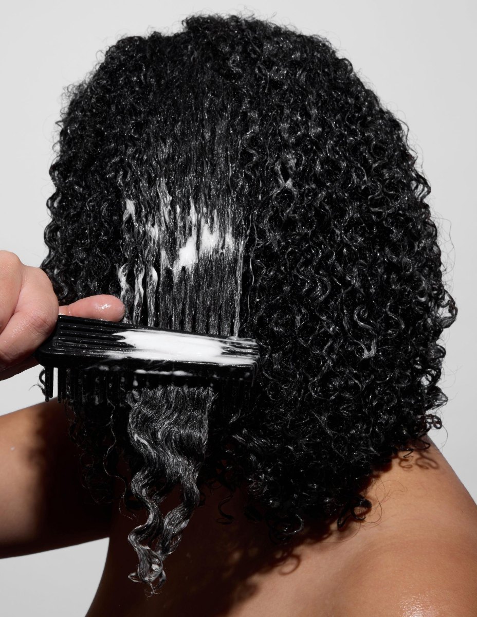 Après shampoing cheveux bouclés