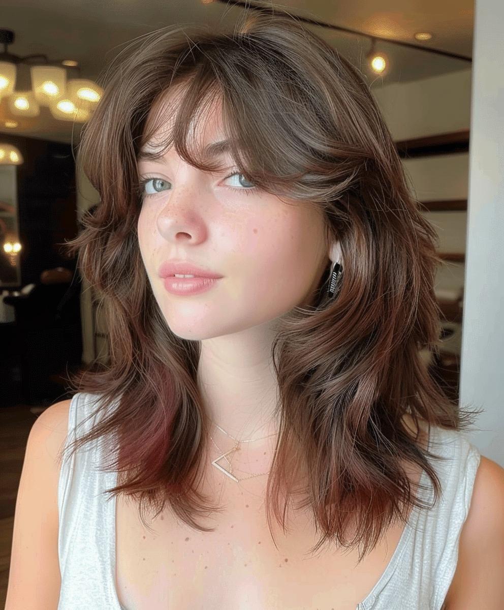 Wolf cut années 70